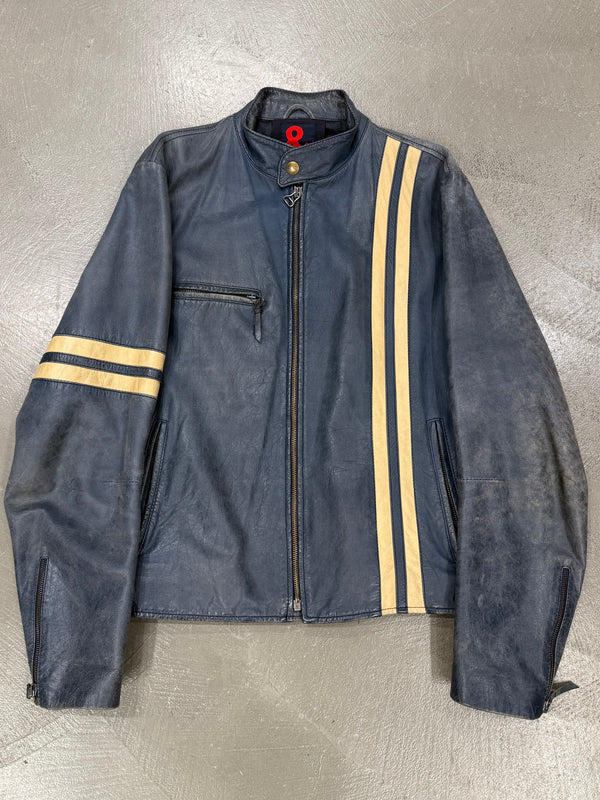 2000s Dolce & Gabbana biker leather jacket