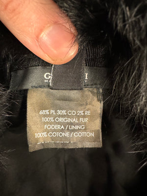 2000s Gucci by Tom Ford monogram fur trapper hat