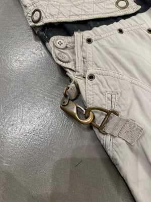 S/S2004 Dolce & Gabbana printed bondage cargo pants