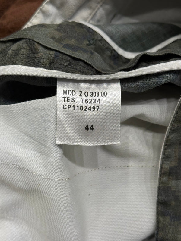 Yohji Yamamoto "Coming Soon" line camo shorts