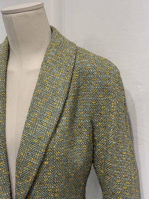 1998 Christian Dior by John Galliano tweed blazer jacket