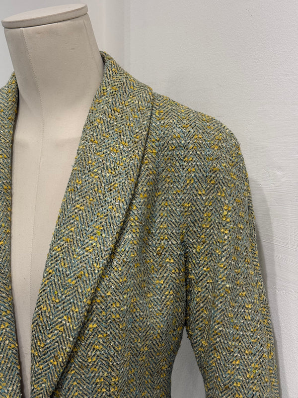 1998 Christian Dior by John Galliano tweed blazer jacket