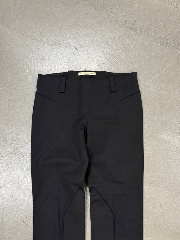 F/W2007 Balenciaga by Ghesquiere motorcycle zip skinny pants