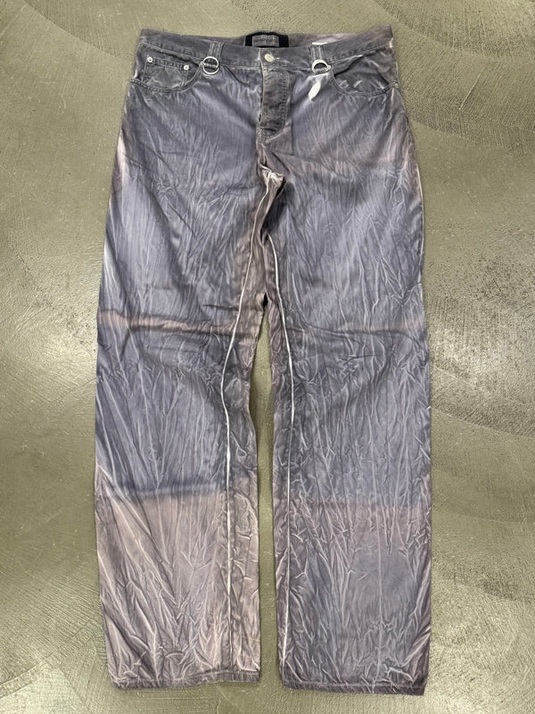 1990s Emporio Armani dyed faded jeans