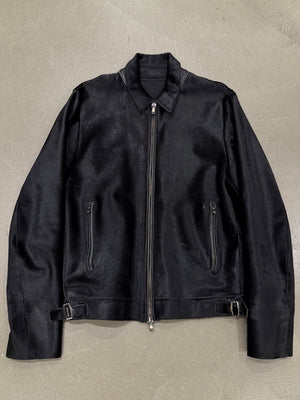 2000s Costume National pony hair jacket
