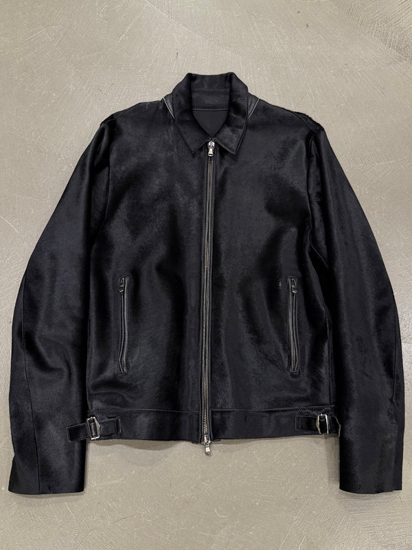 2000s Costume National pony hair jacket