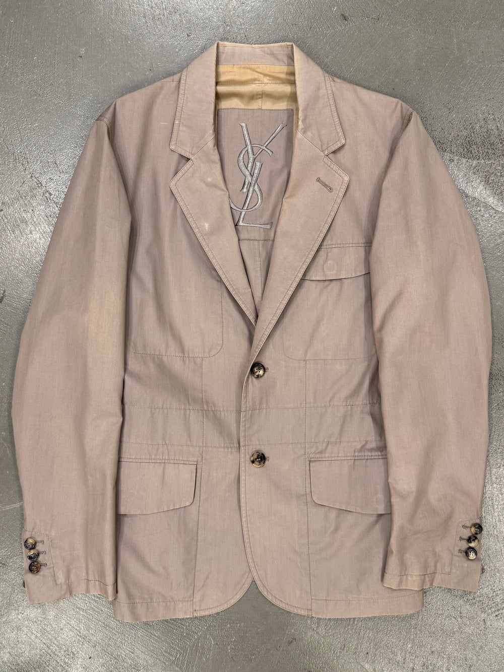 2010 Yves Saint Laurent by Pilati blazer