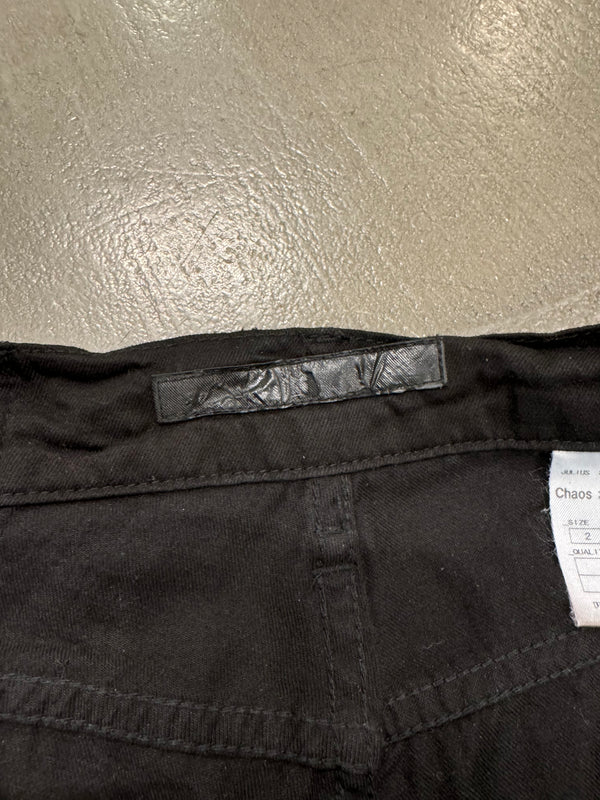 S/S 2011 Julius Ontological Anarchism coated distressed pants