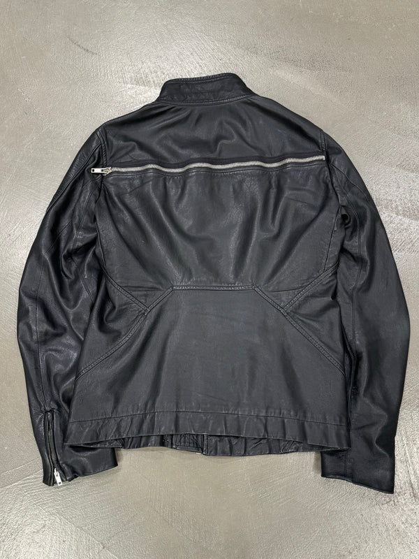 S/S 2010 Rick Owens backzip leather jacket