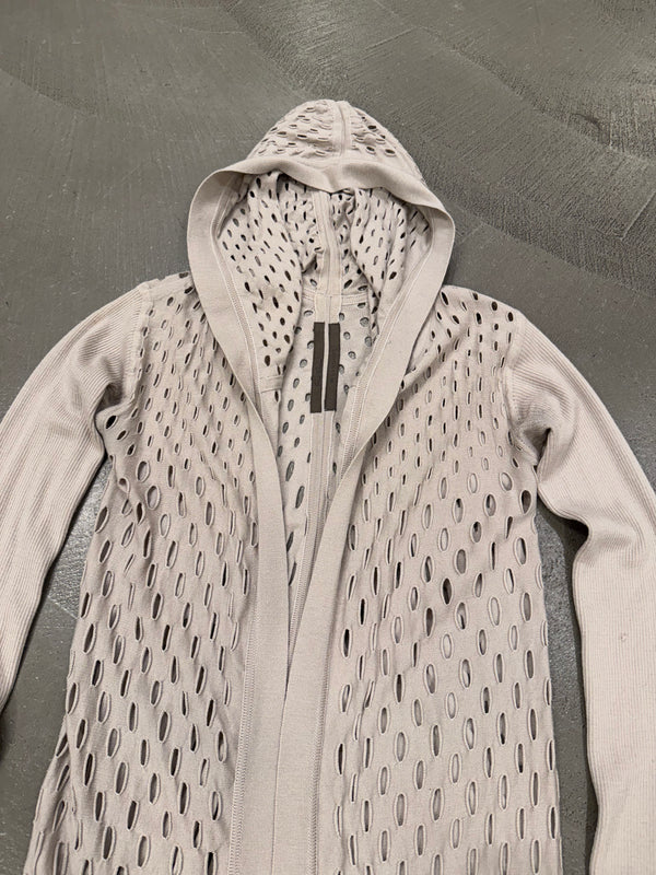 S/S2008 Rick Owens “Creatch” holed long cardigan