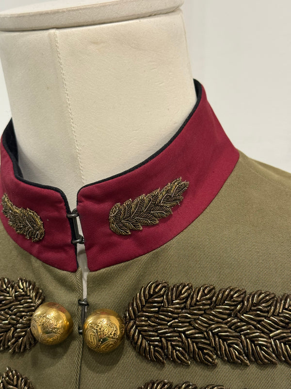 S/S2015 Gucci runway napoleon military jacket