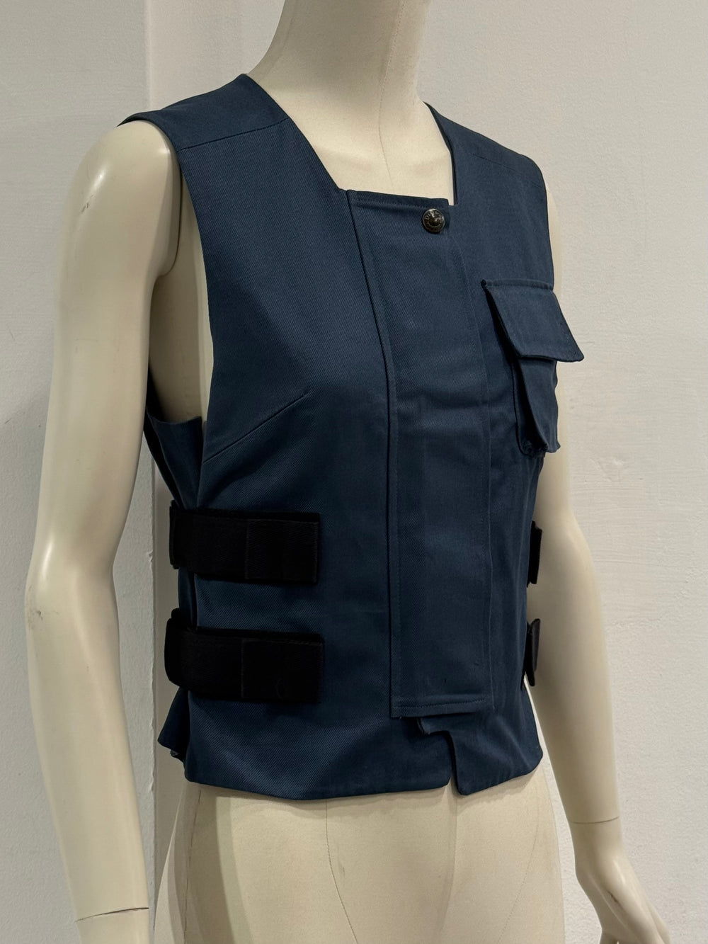 A/W2002 Dolce & Gabbana runway bondage military vest