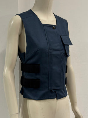 A/W2002 Dolce & Gabbana runway bondage military vest
