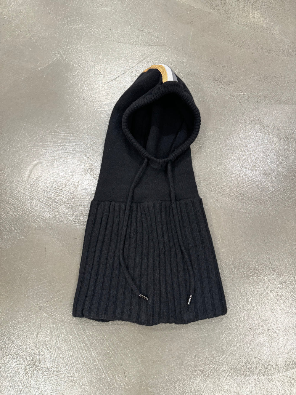 AW 2008 Dolce & Gabbana Balaclava Runway Hood Scarf