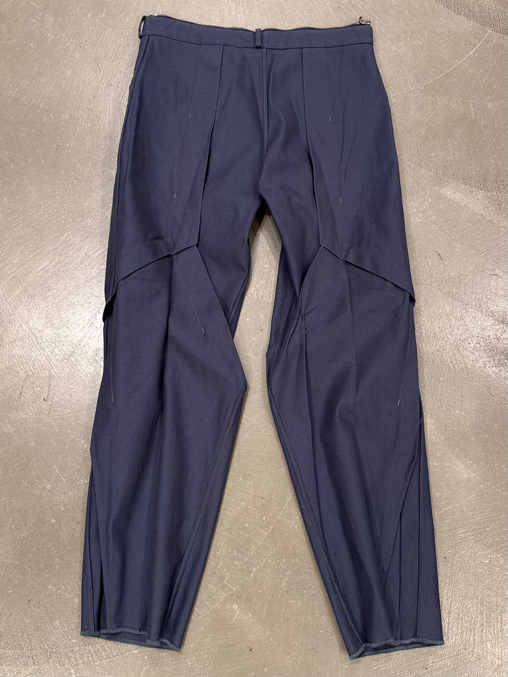 A/W2018 Kiko Kostadinov Triple Dart reversible trousers in Loro Piana fabric