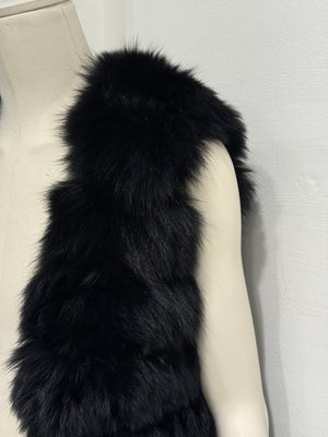 2000s Yves Saint Laurent by Tom Ford real fur vest