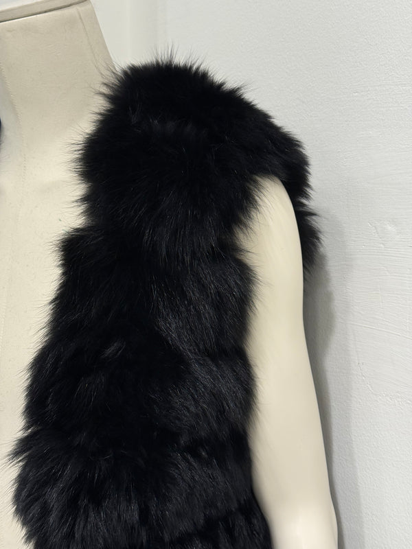 2000s Yves Saint Laurent by Tom Ford real fur vest