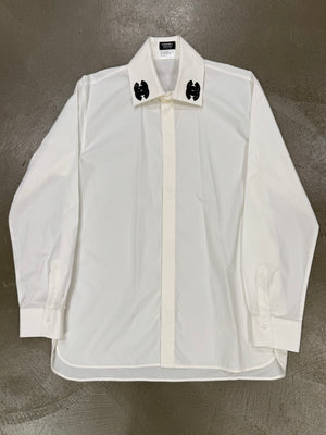 2000s Chanel collar logo shirt