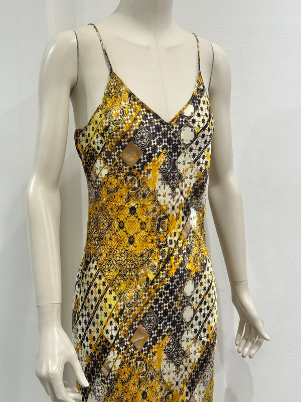 2000s Jean Paul Gaultier mosaic dress