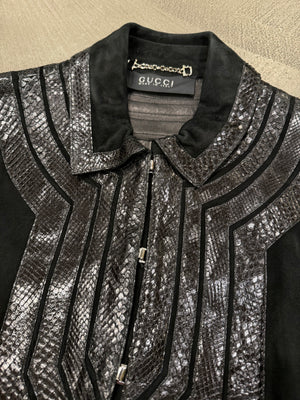 2000s Gucci by Tom Ford real python coat