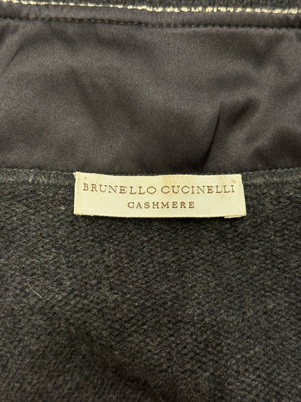 Brunello Cucinelli cashmere hybrid knit