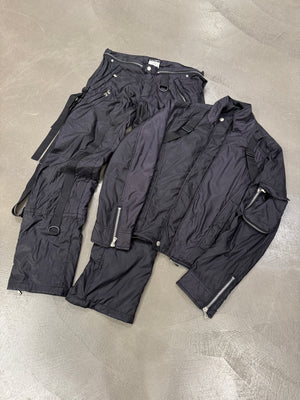 AW2003 Dolce & Gabbana bondage parachute runway jumpsuit/set