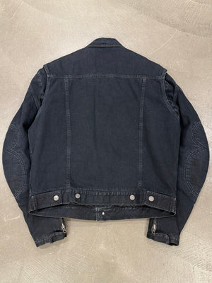 A/W2019 Balenciaga by Demna padded biker denim jacket