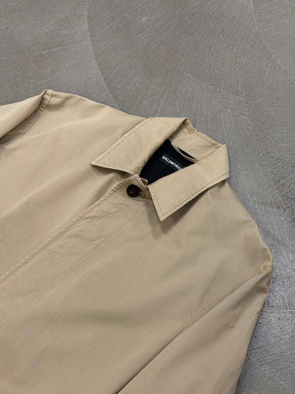 2020 Balenciaga oversized cotton coat