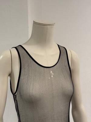 S/S2000 Ann Demeulemeester “If we stir it might disappear” sheer tank