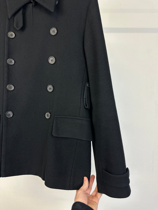 2000s Miu Miu double breasted wool coat