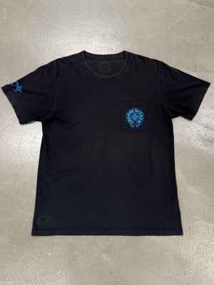 Chrome Hearts triple blue cross tee shirt