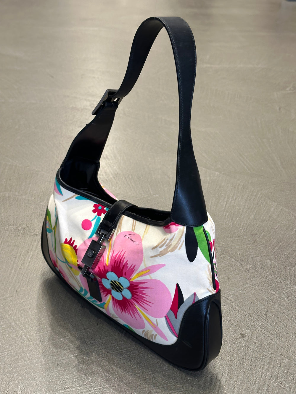 S/S1999 Gucci by Tom Ford flora Jackie bag
