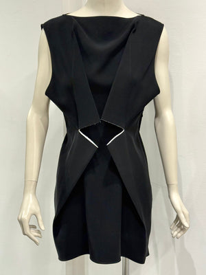 S/S2011 Maison Margiela cut-out deconstructed mini dress