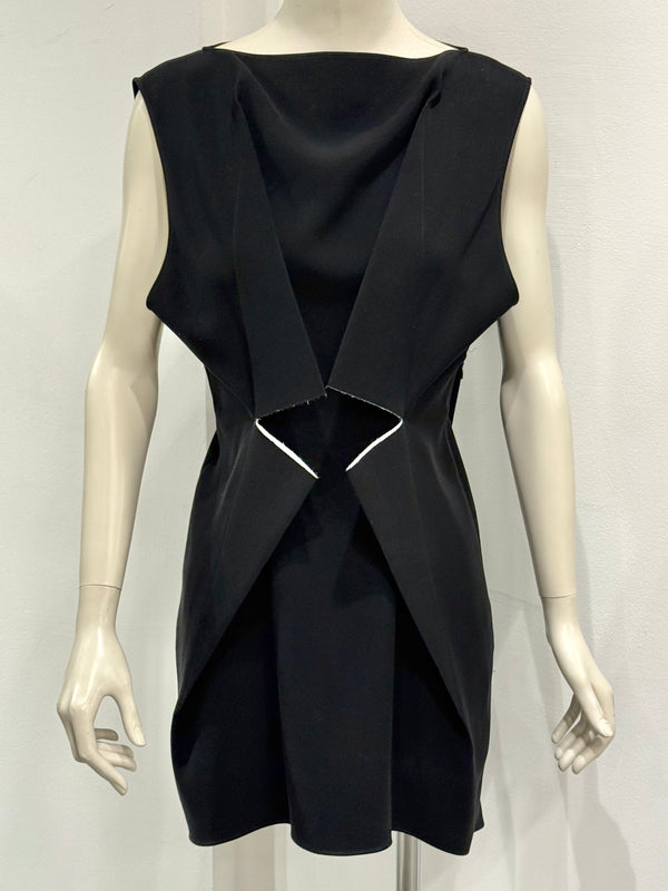 S/S2011 Maison Margiela cut-out deconstructed mini dress
