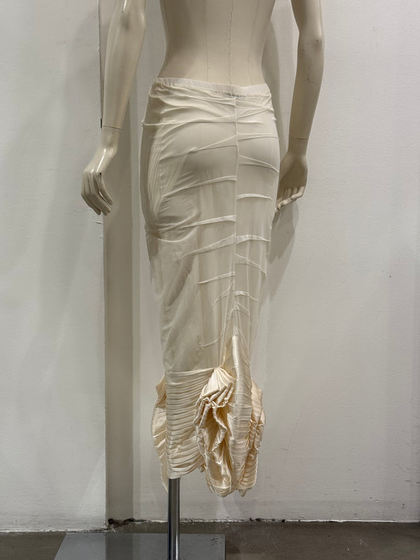 S/S2003 Christian Dior runway ruffled skirt