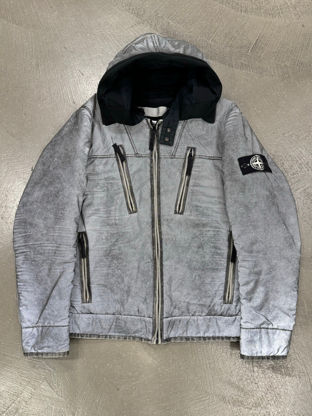 2010 Stone Island liquid reflective jacket