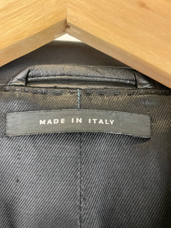Gucci by Tom Ford leather blazer coat