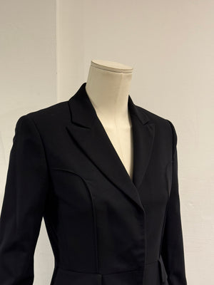1997 Gucci by Tom Ford runway wool tailored skirt suit set