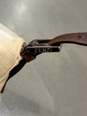 2000 Fendi monogram zucca mama baguette bag