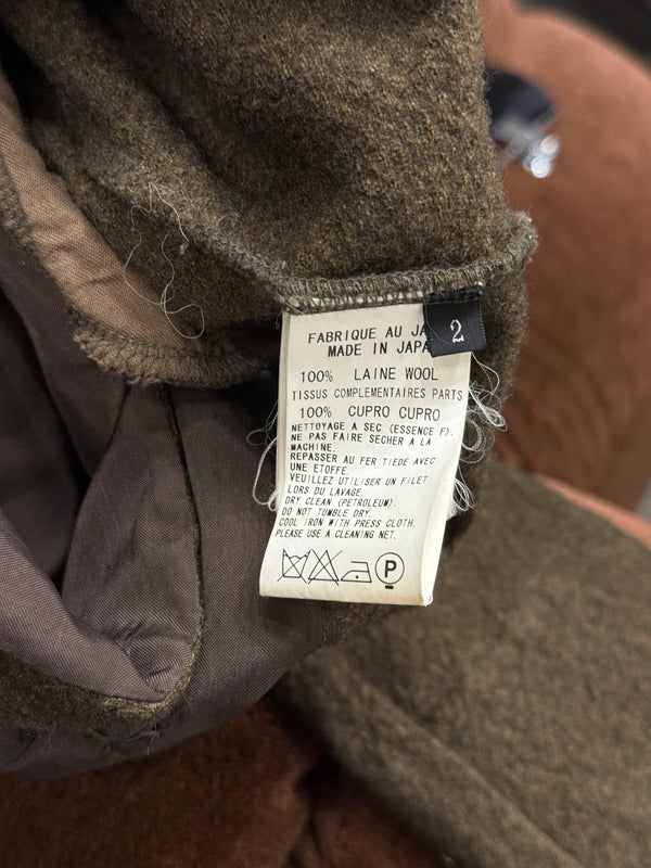 2000s Y’s by Yohji Yamamoto asymmetrical jacket