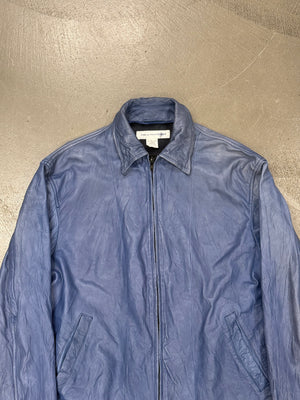 Comme des Garçons back-zip leather jacket