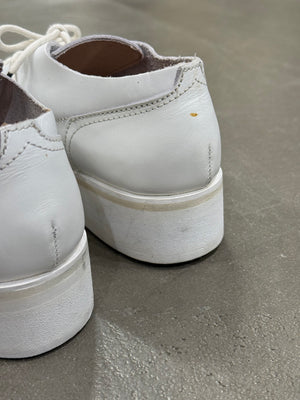 1990s Dirk Bikkembergs lace heel derby