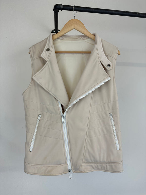F/W 2009 Gucci rider biker padded zipper vest