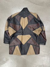 Load image into Gallery viewer, 1980s Yves Saint Laurent patchwork leather coat
