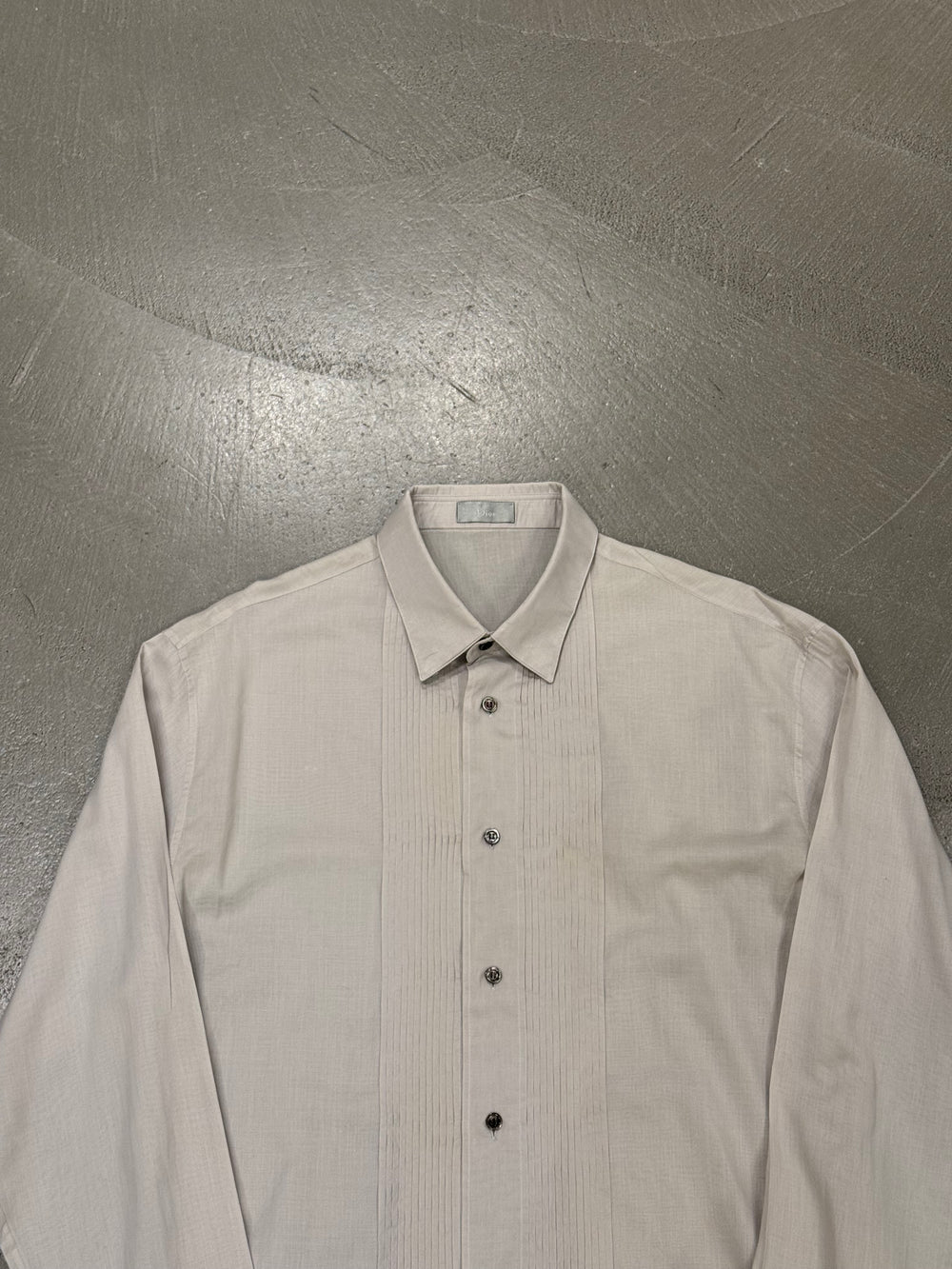 S/S2005 Dior by Hedi Slimane poplin long sleeve shirt