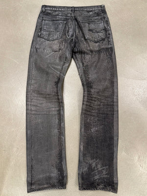 A/W2008 Dior Homme waxed jeans