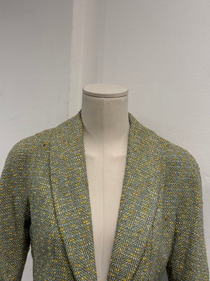 1998 Christian Dior by John Galliano tweed blazer jacket