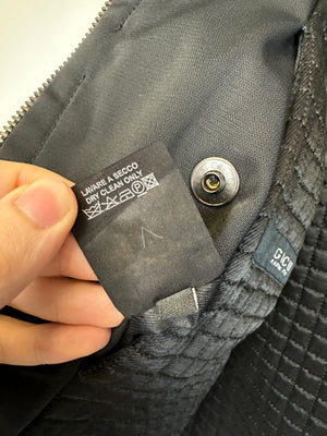 2000s Gucci by Tom Ford paneled moto jacket