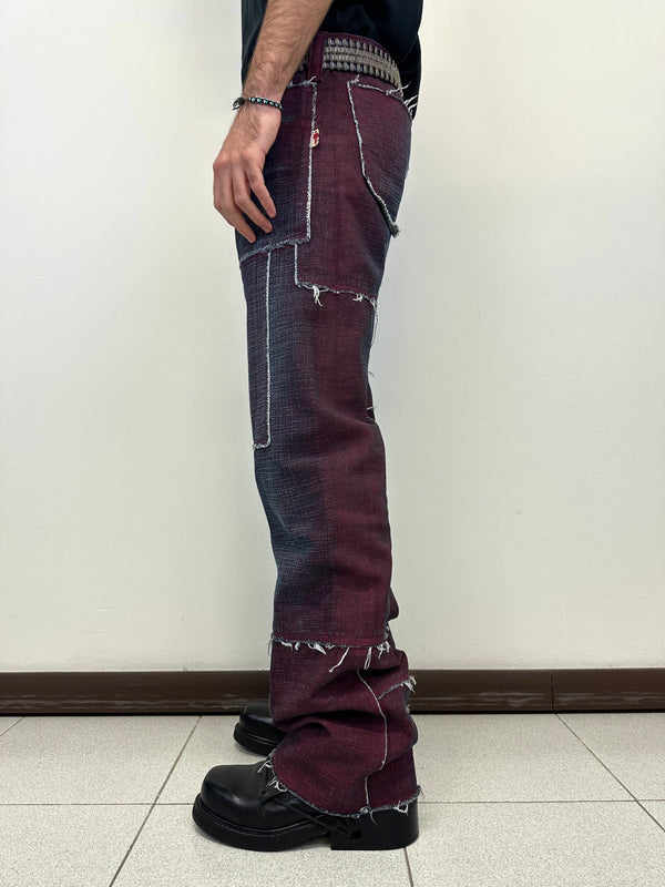 1990s Jean Paul Gaultier Patchwork jeans
