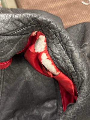 1990s Emporio Armani biker leather jacket